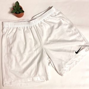 Nike Women's Athletic White Shorts